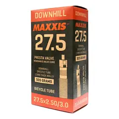 MAXXIS - Cámara Downhill 27.5×2.5-3.0 1.5mm Válvula Francesa Negro