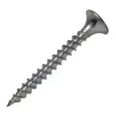 METALFER - Tornillo Volcanita Zn Pta Fina De 6 X1 5 /8 (bolsa 1.000 Un)