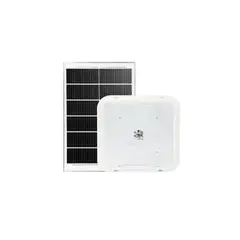 GENERICO - Foco Solar LED 300W Exterior Techo IP65 Con Control Remoto y Panel Solar