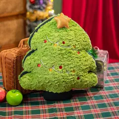 ANGELES DEL HOGAR - COJIN PELUCHE DECORACION DE NAVIDAD