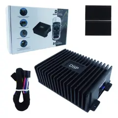 GENERICO - Amplificador de Auto para radio Android DSP de 80 Watt.