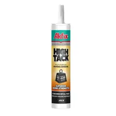 AKFIX - Adhesivo Montaje Extra Fuerte High Tack Blanco 290 Ml.