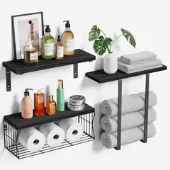 BLUEDREAMER - Flotantes Montaje En Pared Para Baño Y Cocina