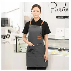 OFERTABKN - Delantal Cocina Clasica Impermeable Perchera Restaurante