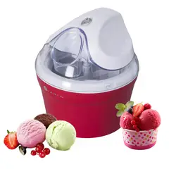 BLANIK - Maquina Helados Ice Cream Maker BICM055R Rojo 14lt 12w + Recetas