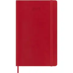 MOLESKINE - Agenda 2026 - Diaria - T. dura - Large - Rojo