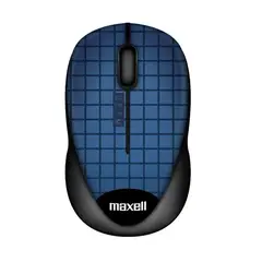 MAXELL - Mouse Óptico Inalámbrico Trace 1600 DPI 2.4GHz Azul