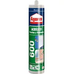 GENERICO - Sellante Acrílico 600 Agorex Puertas y Ventanas Blanco
