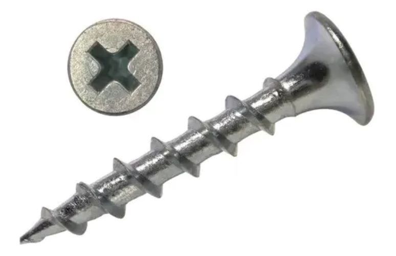 Tornillo Madera Crs Zincado 10x 4 1/2 Pulgadas-1000 Unidades