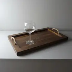 ARBORIUM - Bandeja Rectangular De Madera 52x32 Cm