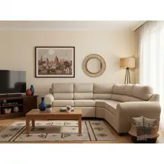 MEXX MUEBLES - Sofá Seccional Dubai 5 Cuerpos