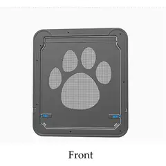 GENERICO - Puerta Para Mascotas Genérica Pet Door Negro