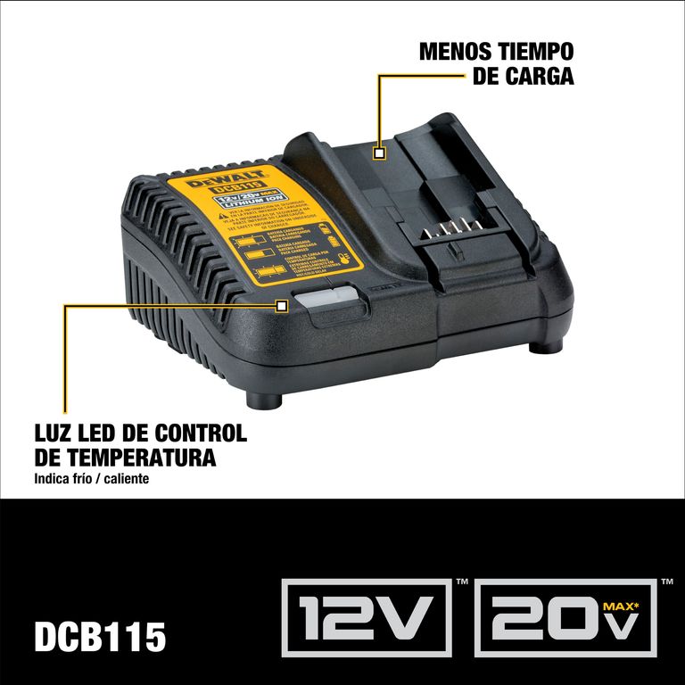 Taladro Percutor 340W + Esmeril Angular DCK248P1-B2 a $289.990