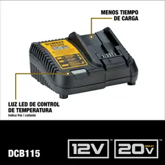 DEWALT - Taladro Percutor 340W + Esmeril Angular DCK248P1-B2