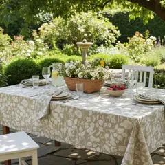 DECO EXPRESS - Mantel Antimanchas Natural 160X220 cm