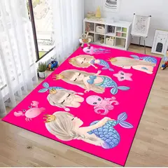 GENERICO - ALFOMBRA RECTANGULAR 3D INFANTIL120X160 CON ANTIDELIZANTE