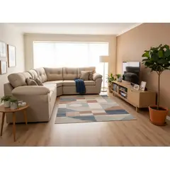 MEXX MUEBLES - Seccional Sofá Merida 212 Tela