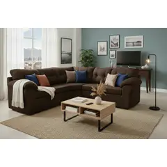 MEXX MUEBLES - Seccional Sofá Merida 212 Tela