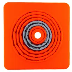 GENERICO - Cono De Emergencia Naranja Retractil De 40 Cm