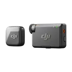 DJI - Micrófono inalámbrico Mic Mini 1 TX + 1 RX - Negro