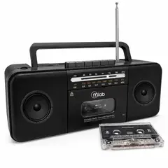 MLAB - Radio AM FM BT Mp3 Bluetooth Con Cassette CF-28 Old Time 1980S