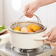 HOMESTAR - Cesta Vaporera Acero Inoxidable 21 cm - Cocina al Vapor