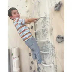 BLOKIDS - Monkey Bars Milk Pack de 6 Pasamanos para muro o techo