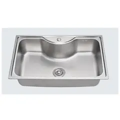 GENERICO - Lavaplato Para Empotrar Acero Inoxidable Fsk21019a