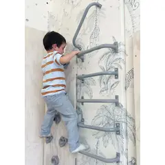 BLOKIDS - Monkey Bars Gris Pack de 6 Pasamanos para muro o techo
