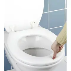 GENERICO - Tapa Para Inodoro Asiento Para Baño Acolchado Tapa Wc