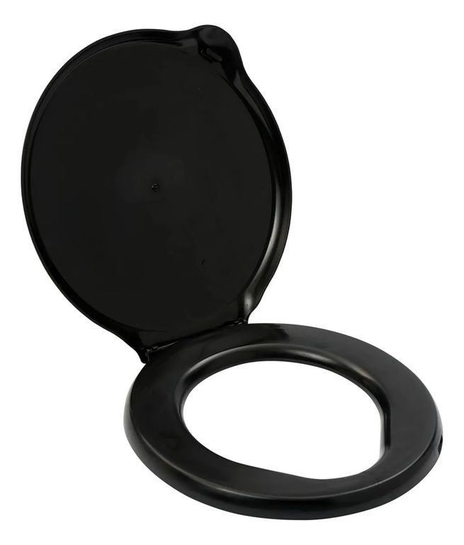 Asiento Wc Frc Redondo Tapa + Balde + Bolsas Liso