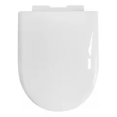 GENERICO - Tapa Y Asiento De Para Baño Wc Blanco