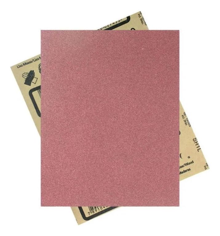 Lija Madera Pliego Grano 80 225x275mm 50 unidades