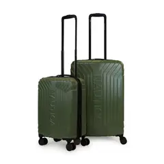 NAUTICA - Pack 2 maletas S+M San Blas 10k y 20k verde