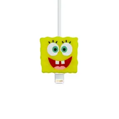 TECNOPALACE - Protector de Cables de Dibujos Animados - N196 Bob Esponja
