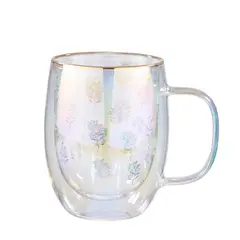 ADAGIO TEAS - Taza Doble Vidrio Mint Flower 300 ml