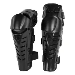 GENERICO - Set Rodilleras Probiker Articuladas Alto Impacto Unisex - Negro - Único