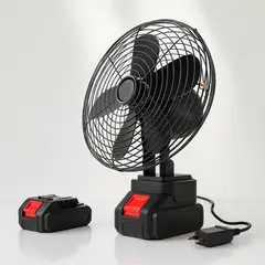 MOVI - Ventilador Portátil 5 Aspas – Frescura sin límites donde la necesites