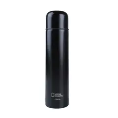 NATIONAL GEOGRAPHIC - Termo Bala Metálico Negro 1000ml
