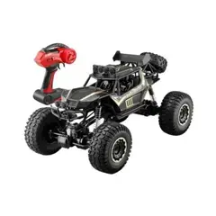 GENERICO - Camioneta A Control Remoto 4x4 Rock Crawler Tamaño Gigante Negro