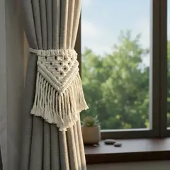 TODOHOGAR SANTIAGO DE CHILE - Set 2 amarras de cortina