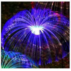 GENERICO - Set 2 Luces Solares Tipo Medusa Jardín RGB Multicolor Hogar