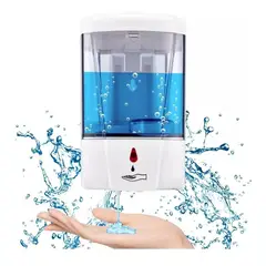 GENERICO - Dispensador Automático Sin Contacto De Jabón Alcohol Gel Blanco