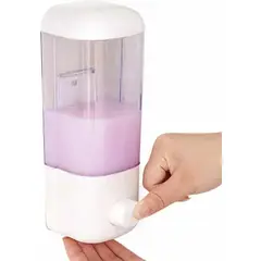 GENERICO - Dispensador De Jabon Lavaloza Alcohol Gel Manos Blanco 300ml