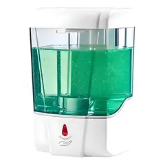 GENERICO - Dispensador Automático Sin Contacto De Jabón O Alcohol Gel Blanco