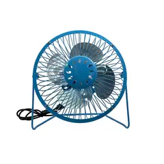 GENERICO - Mini Ventilador De Escritorio Usb Mini Fan Metálico Yr-002