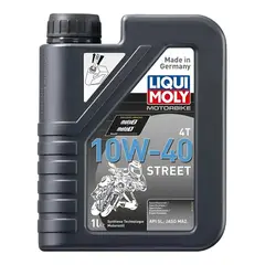 LIQUI MOLY - Aceite 10w - 40 Motorbike Basic Street 4t