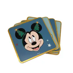 KEEP - Set 4 Posavasos Navideños Classic Infantil Menaje