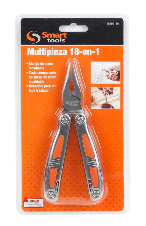 ALICATE MULTIPROPOSITO 18 EN 1 AC INOX