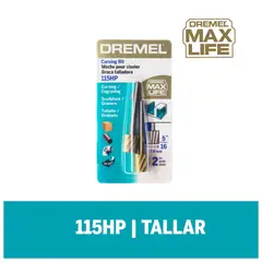 DREMEL - Fresa titanio punta cuadrada max life 115hp